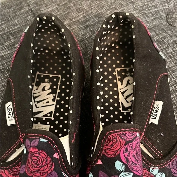 Floral Vans Slip-On Sneakers - Picture 3 of 6